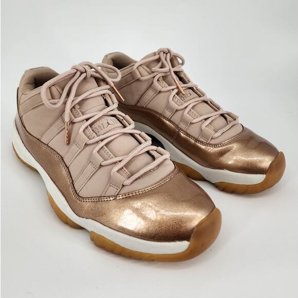 Jordan 11 Retro Low Rose Gold Women’s Sneakers Size 9.5 - Picture 13 of 16